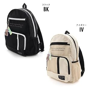 Amazon | [アルジー] チャーム付き リュック女の子 キッズ